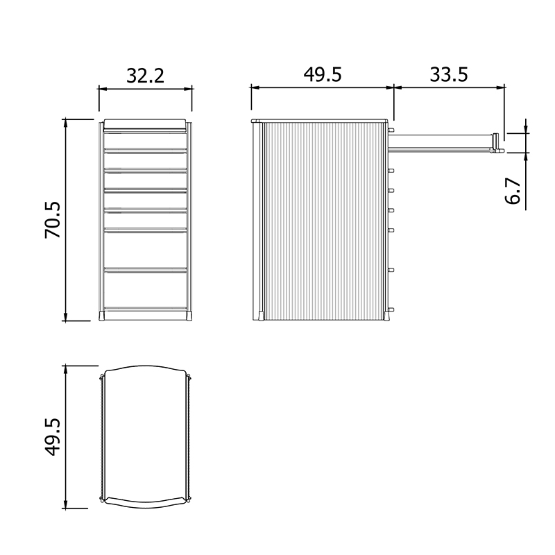 Top Secret 7 tiroirs Chiffonier modulaire 3